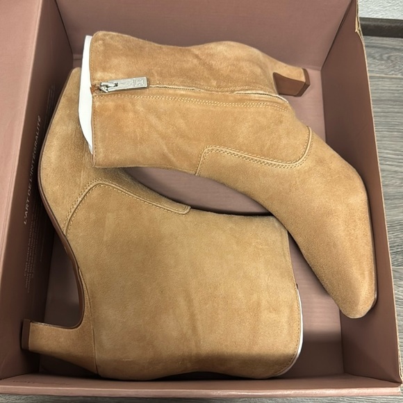 Franco Sarto Alexandria Ankle Boot In Taupe - Picture 2 of 8